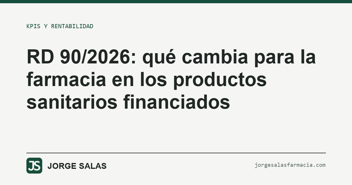 Burocracia vs Gestión: El Impacto del RD 90/2026