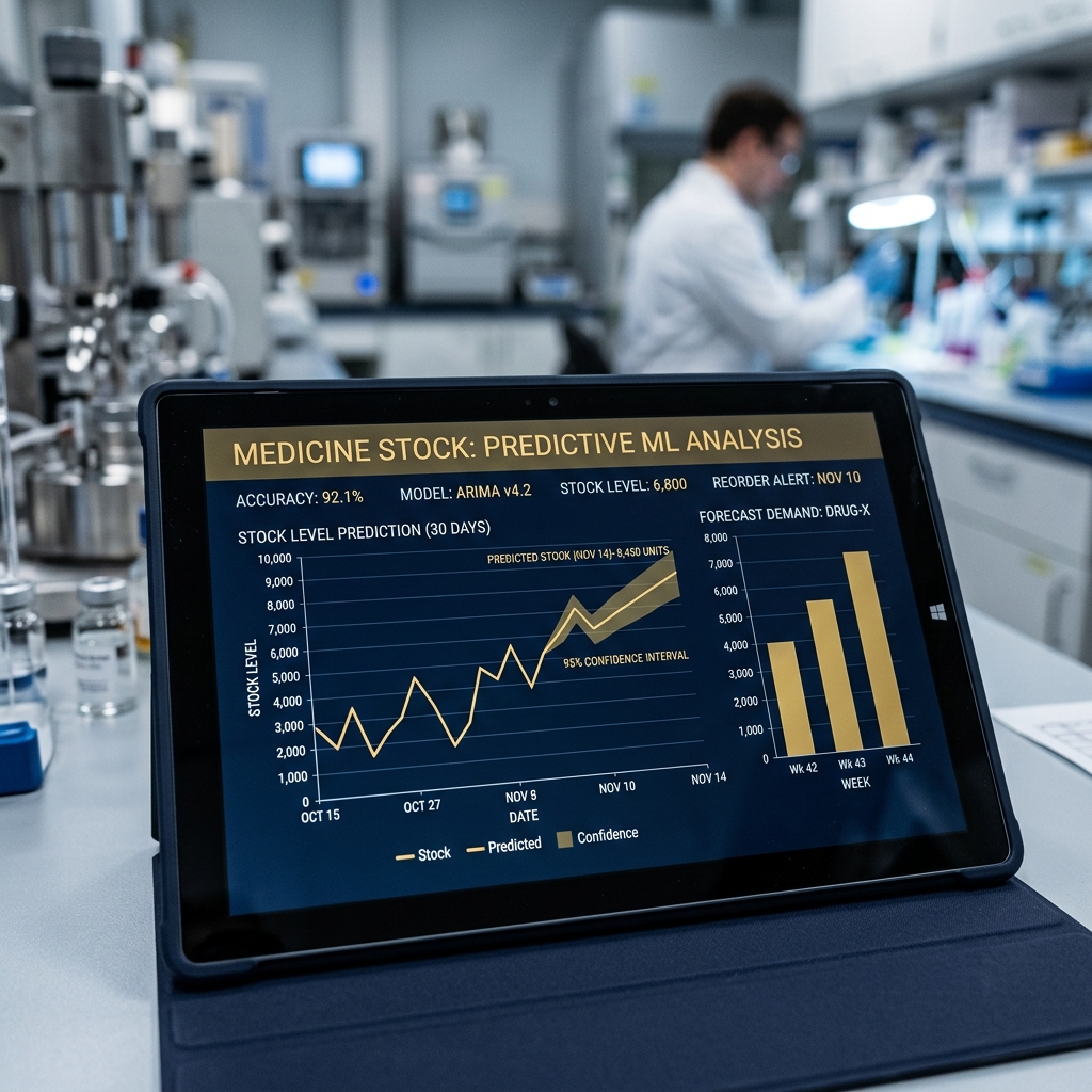 Cómo predecir la demanda de medicamentos con machine learning