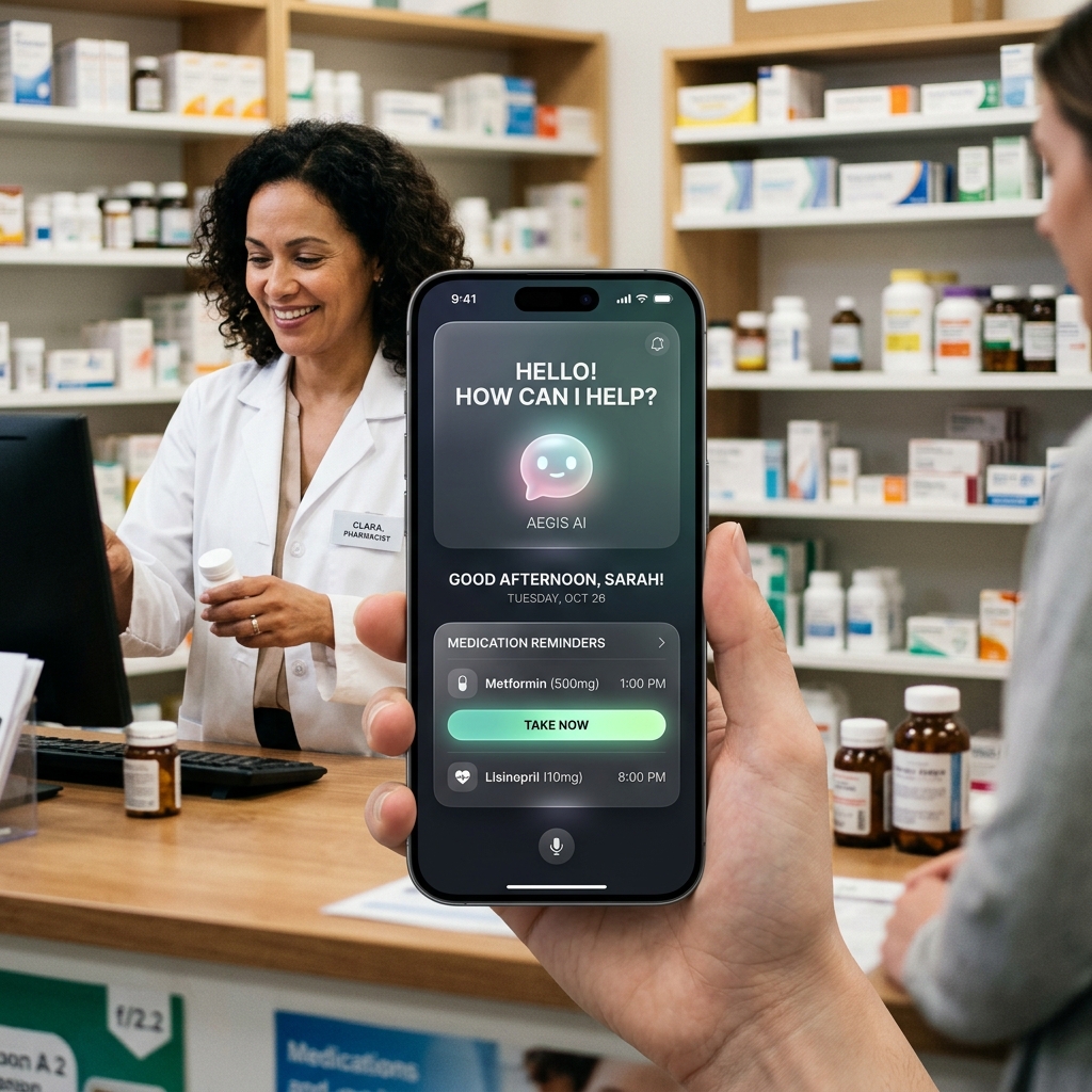 Asistentes virtuales que recuerdan a los pacientes tomar sus medicamentos